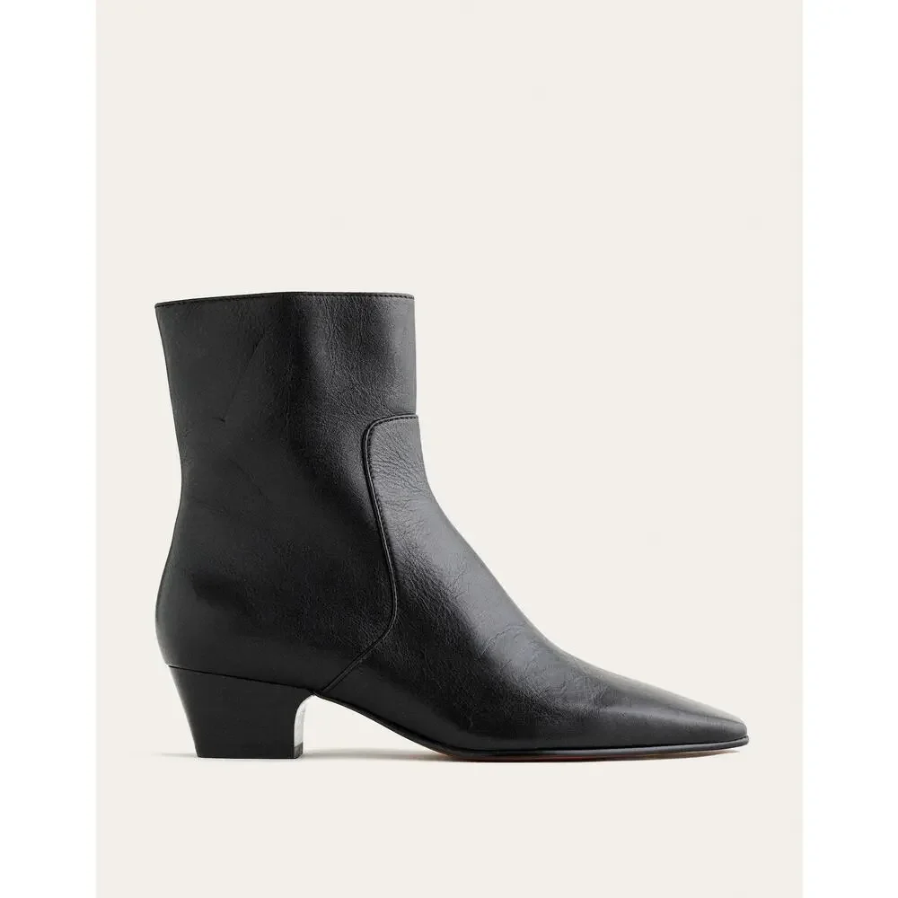 NWOT Madewell The Lexie Ankle Boot True Black NX060 Size 8
